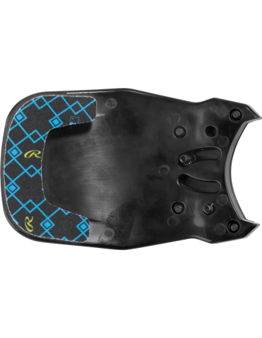 Štitnik za lice Rawlings RX2™ Series Dvostrani podesivi štitnik za čeljust (crna)