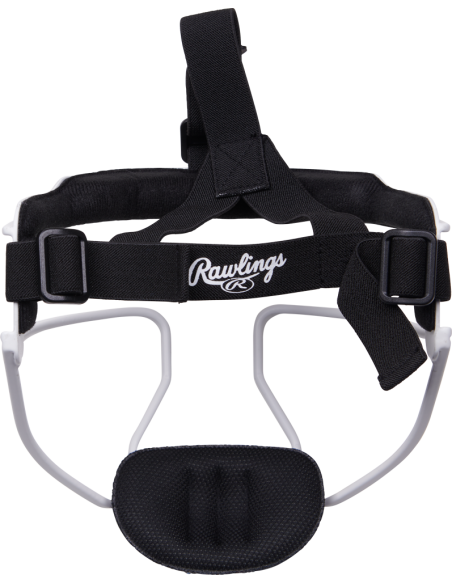 Maska na tvár RAWLINGS HI-VIZ - dospelá (biela)