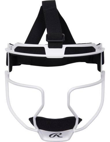 Spielermaske RAWLINGS HI-VIZ - Erwachsene (weiß)