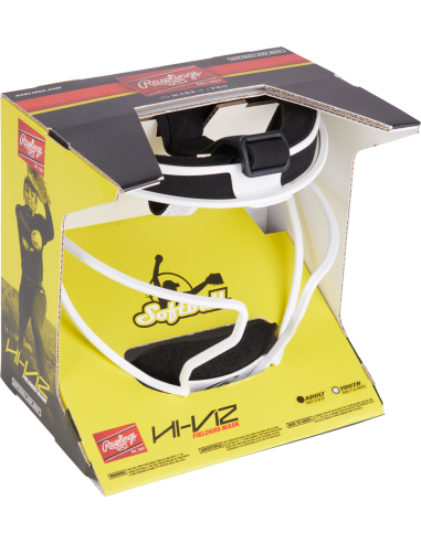 Veldspelersgezichtsmasker RAWLINGS HI-VIZ -...