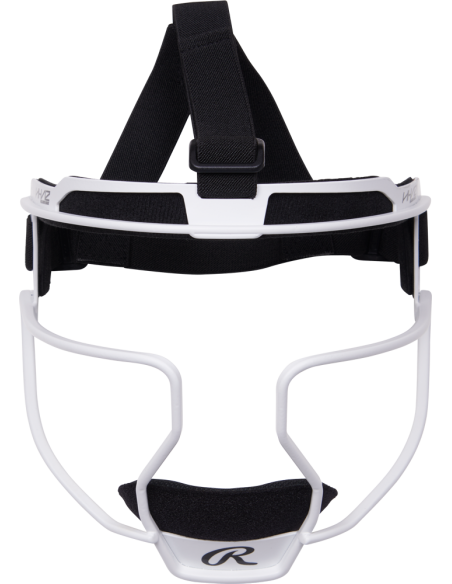 Fielder's Facemask RAWLINGS HI-VIZ - ifjúsági (fehér)