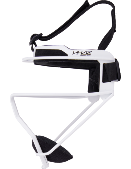 Veldspelersgezichtsmasker RAWLINGS HI-VIZ - jeugd (wit)