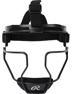 Fielder's Facemask RAWLINGS HI-VIZ - voksen (sort)