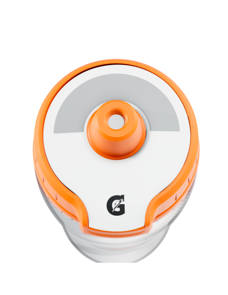 GATORADE Bottiglia d'acqua isolata Squeeze personalizzata - Bianco