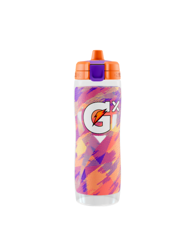 GATORADE Gx Boca za vodu s uzorkom – Clear | Glitched Guava
