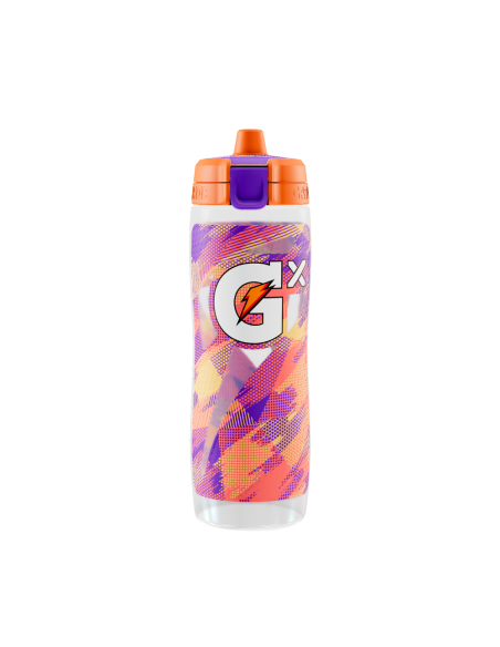 GATORADE Gx Boca za vodu s uzorkom – Clear | Glitched Guava