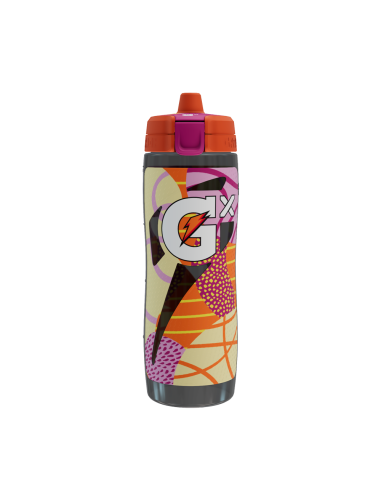 GATORADE Gx gemusterte Wasserflasche - Schatten...