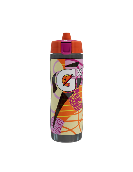 GATORADE Gx Patterned Water Bottle – Shadow | Orange