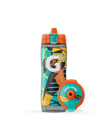 GATORADE Gx vandflaske med mønster - Shadow | Green