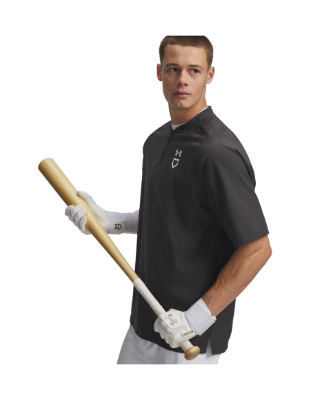 UA Utility Short Sleeve Cage - Jet Gray / White