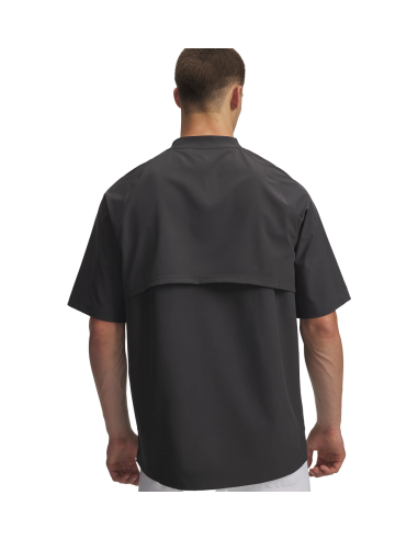 UA Utility Korte Mouw Kooi - Jet Grijs / Wit