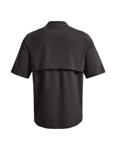 UA Utility Short Sleeve Cage - Jet Gray / White 2