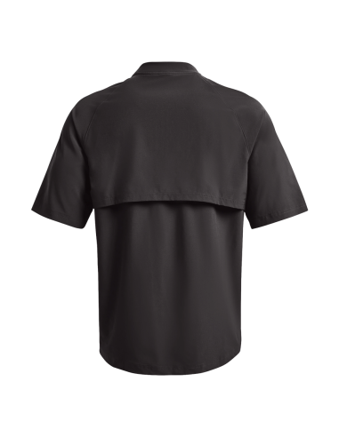 UA Utility Short Sleeve Cage - Jet Gray / White