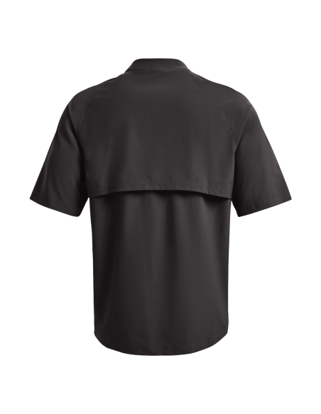 UA Utility Short Sleeve Cage - Jet Gray / White