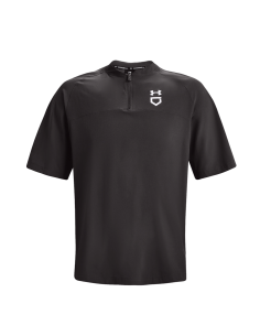 UA Utility Short Sleeve Cage - Jet Gray / White