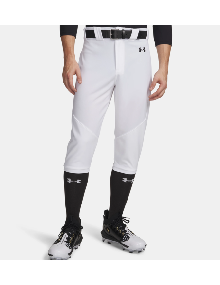 UA Utility Uomo - Maglia da baseball - Bianco