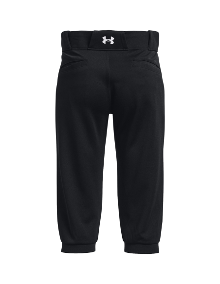 Dívčí softbalové kalhoty UA Utility - Black / YM
