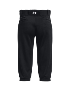 Dívčí softbalové kalhoty UA Utility - Black / YL 2