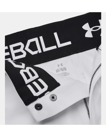 Pánské baseballové 3/4 kalhoty UA Utility - White / S