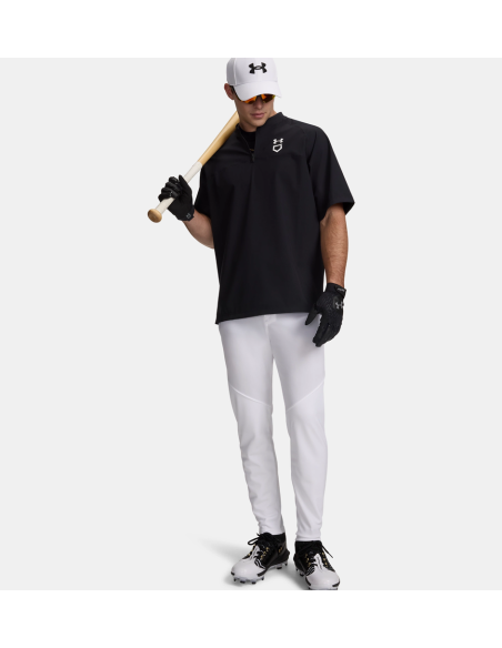 Pánské baseballové kalhoty UA Utility - White / S