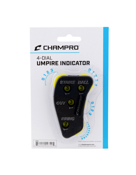 CHAMPRO 4-Dial Umpire Indicator