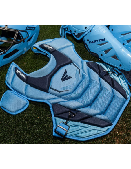 Easton Mav X sada na chytání COLUMBIA BLUE/NAVY (MEDIUM)