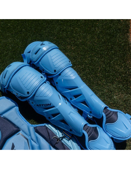 Easton Mav X sada na chytání COLUMBIA BLUE/NAVY (MEDIUM)