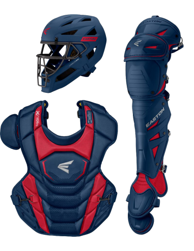 Sada chytačské výstroje Easton Mav X NAVY/RED (MEDIUM)