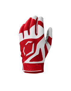Baseball/Softball-Schlaghandschuhe EVOSHIELD SRZ-1™ Erwachsene - Scharlachrot (L)