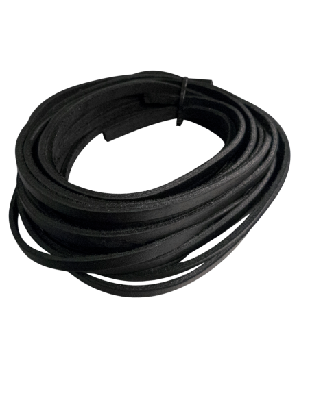 Tkaničky do baseballových/softballových rukavic černé B230 (1/4" x 72")