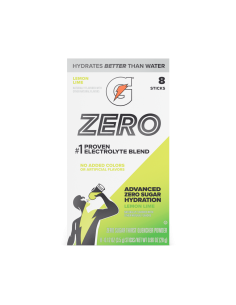 Gatorade Zero | Polvo en monodosis | Limón y lima (8 sobres)