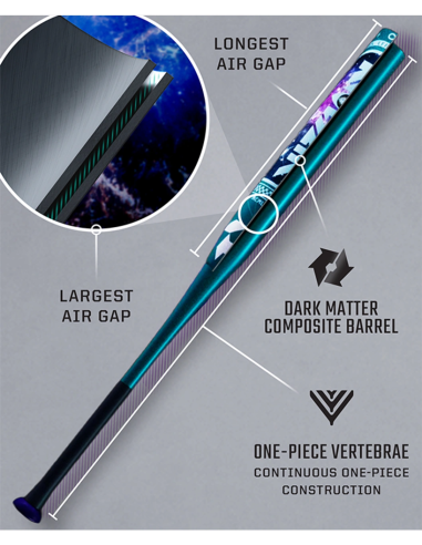 Bate de sóftbol de lanzamiento rápido DeMarini Vizion 34" (-8) 2027