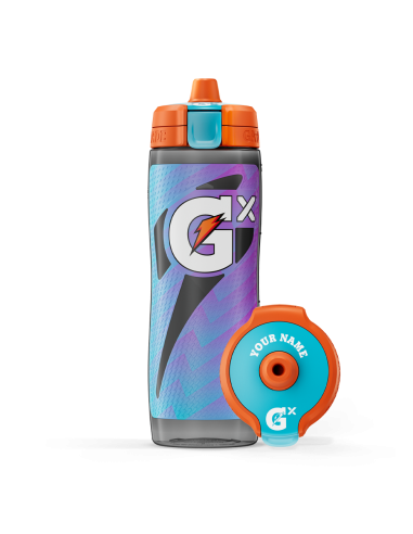 Gatorade Gx Wasserflasche – Shadow | Neonblau