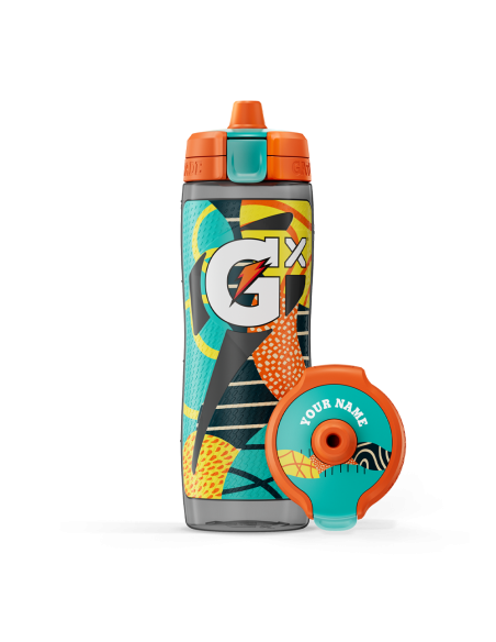 GATORADE Gx Patterned Water Bottle – Shadow | Green