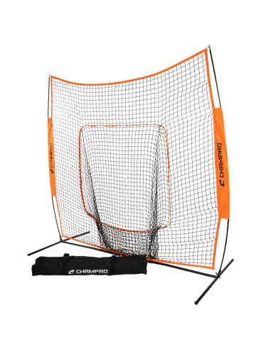 Meta title: CHAMPRO MVP Portable Sock Screen 7' x 7' (213 x 213 cm) | Training Net
