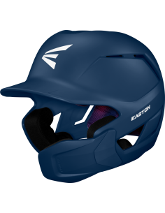 Capacete de batedor Easton Z50 com protetor de mandíbula, tamanho M/L, azul-marinho (56–61 cm)