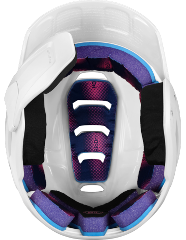 Casco da battitore Easton Z50 con protezione per la mascella, taglia M/L, bianco (56–61 cm)