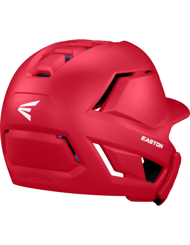 Capacete de batedor Easton Z50 com protetor de mandíbula, tamanho M/L, vermelho (56–61 cm)