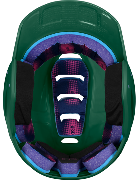 Casco de bateo Easton Z50 mate, talla S/M, verde oscuro