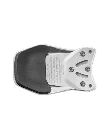 Easton Multi-Adjust Jaw Guard White | Baseball