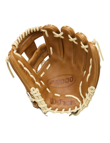 Guante de béisbol Wilson A2000® Classics Series DP15 de 11,5 pulgadas para el campo interior, para lanzadores diestros / 11,5