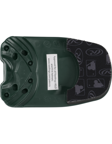 Face guard Rawlings R16 REVERSE Helmet Extension (green)