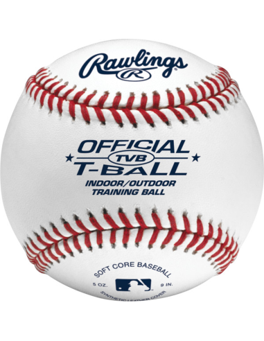 Baseballová loptička Rawlings TVB850 (8,5") | 8,5" T-Ball Sponge Center Baseballs