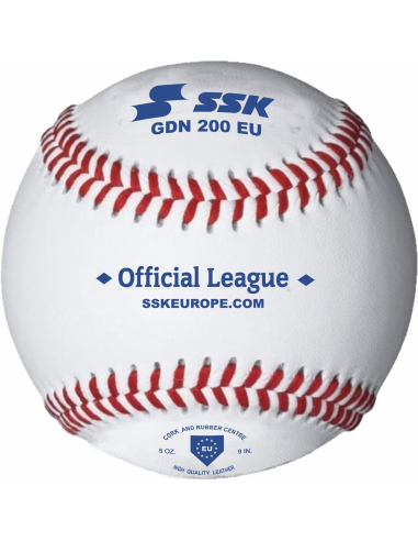 Baseballový míček BASEBALL CZECH SSK GDN200 (9") | 9" BASEBALL CZECH SSK GDN 200