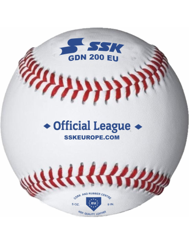 Bola de basebol BASEBALL SSK GDN200 (9")