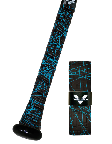 Owijka uchwytu kija baseballowego Vulcan V175-LAZBLU (1,75 mm)