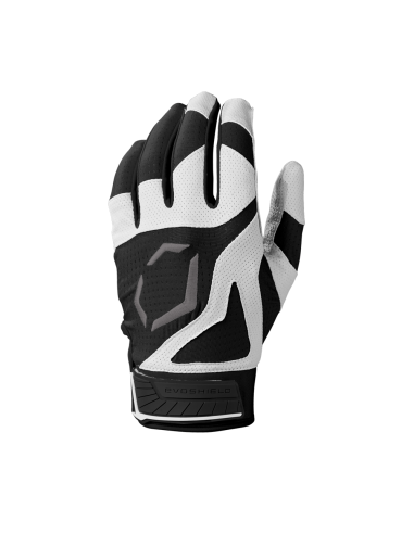 Baseball/Softball pálkařské rukavičky EVOSHIELD SRZ-1™ Youth - černé (Youth L) | WB5712101YL EVO SRZ 1 YTH BTG GLV Black (L)