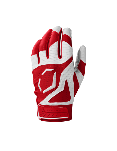 Baseball/Softball slaghandsker EVOSHIELD SRZ-1™ Youth - Scarlet (Youth M)