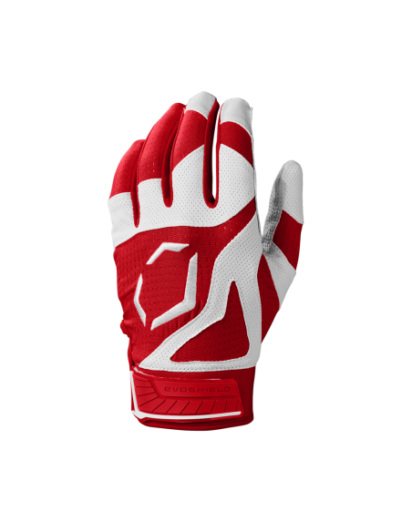 Baseball/Softball batting gloves EVOSHIELD SRZ-1™ Youth - Scarlet (Youth M)