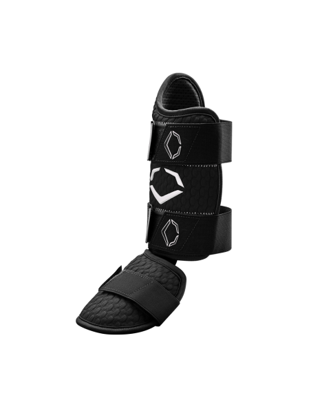 EVOSHIELD štitnik za nogu za bejzbol/softbol Pro-SRZ™ 2.0 crni za desnoruke udarače (RH Hitter)